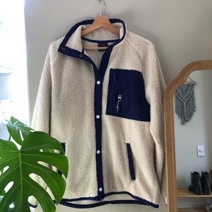 champion uo exclusive sherpa coach jacket